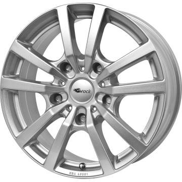 6.5x16 ET60 - LK5/160 ML65.1 RC-Design RC25T kristallsilber lackiert