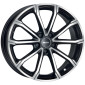 6.5x16 ET20 - LK4/108 ML65.1 Mak DaVinci black mirror