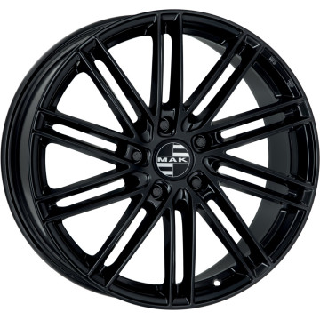 9.5x22 ET55 - LK5/130 ML71.6 Mak Leipzig gloss black