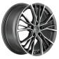 9x20 ET26 - LK5/112 ML66.45 Mak Union gun metallic mirror