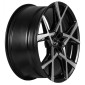10x22 ET45 - LK5/130 ML71.6 Barracuda Project X black brushed surface