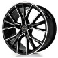 8x18 ET35 - LK5/100 ML57.1 Avus Racing AF18 black polished