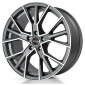 8x18 ET48 - LK5/112 ML57.1 Avus Racing AF18 matt anthracite polished
