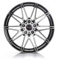 8x19 ET47 - LK5/112 ML66.7 Avus Racing AC-MB5 black polished