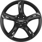8x19 ET40 - LK5/114.3 ML82 Ronal R62 Chrome jetblack