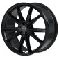9x20 ET35 - LK5/112 ML66.5 Proline PXL black glossy