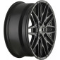 8.5x19 ET45 - LK5/112 ML66.6 Oxigin 25 Oxcross black matt
