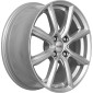5.5x14 ET45 - LK4/100 ML54.1 Dezent TN silver