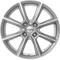 6.5x16 ET35 - LK4/98 ML58.1 Dezent TN silver