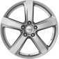 7.5x17 ET51 - LK5/112 ML57.1 Dezent TU silver