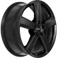 6.5x16 ET47 - LK5/100 ML57.1 Dezent TU black