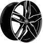 8.5x19 ET45 - LK5/112 ML66.6 MAM RS3 black front polish