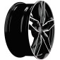8.5x19 ET45 - LK5/112 ML66.6 MAM RS3 black front polish