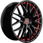 8.5x19 ET45 - LK5/112 ML72.6 MAM RS4 black painted red inside