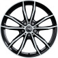 7.5x18 ET46 - LK5/112 ML57.1 Rial X12 diamant-schwarz frontpoliert