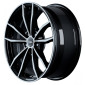 7.5x18 ET46 - LK5/112 ML57.1 Rial X12 diamant-schwarz frontpoliert