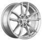 8x19 ET45 - LK5/112 ML57.1 Rial X12 polar-silber