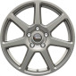 6.5x16 ET46 - LK5/112 ML57.1 Autec Typ TE - Tallin ECE titansilber