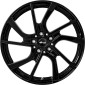 5x19 ET43 - LK5/112 ML66.7 Brock EB1 schwarz lackiert