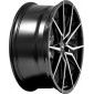 9.5x20 ET42 - LK5/112 ML66.6 Brock B42 schwarz front-poliert