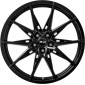 8.5x19 ET35 - LK5/112 ML66.6 Brock B42 schwarz lackiert