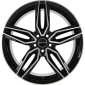 7.5x18 ET45 - LK5/112 ML66.6 GMP Fasten black diamond