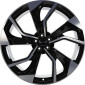 9x21 ET40 - LK5/112 ML66.5 GMP Rebel black diamond