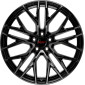 9x20 ET20 - LK5/112 ML66.6 Secret Wheels SW4 black