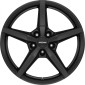 7.5x17 ET35 - LK5/112 ML76 Ronal R69 jetblack-matt