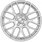 9x20 ET35 - LK5/112 ML66.6 2DRV WH26 race silber lackiert