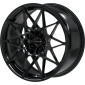10.5x21 ET20 - LK5/112 ML66.5 Proline PFM forged black glossy