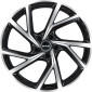 7.5x18 ET42 - LK5/112 ML57.1 Mak Kassel black mirror