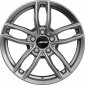 6.5x17 ET34.5 - LK5/112 ML66.5 Autec Typ MC - Mercador titansilber