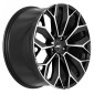 10.5x21 ET50 - LK5/112 ML66.6 AEZ Leipzig black polished