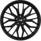 8.5x21 ET40 - LK5/112 ML57.1 AEZ Porto black matt