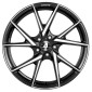 7x17 ET32 - LK4/108 ML65.1 Alutec ADX.01 diamant-schwarz frontpoliert