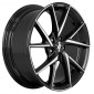 7x17 ET32 - LK4/108 ML65.1 Alutec ADX.01 diamant-schwarz frontpoliert