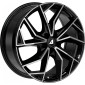 8x19 ET50 - LK5/114.3 ML70.1 Alutec ADX.02 diamant-schwarz frontpoliert