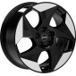 8x19 ET47.5 - LK5/108 ML63.4 Alutec Solar diamant-schwarz frontpoliert