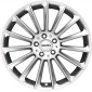 10.5x21 ET19 - LK5/112 ML66.6 Carmani 17 Fritz white silver