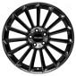 10.5x21 ET30 - LK5/112 ML66.6 Carmani 17 Fritz black