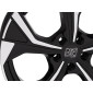 7.5x18 ET46 - LK5/108 ML65.06 MSW MSW 43 gloss black full polished