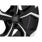 7x19 ET45 - LK5/114.3 ML67.06 MSW MSW 43 gloss black full polished