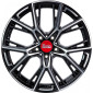 8.5x19 ET40 - LK5/114.3 ML72.6 MAM B4 black front polish