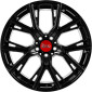 8.5x19 ET40 - LK5/114.3 ML72.6 MAM B4 black painted