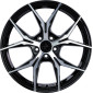 8.5x19 ET45 - LK5/112 ML72.6 Keskin KT19N Angel black front polish