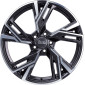 8.5x19 ET30 - LK5/112 ML72.6 MAM RS5 paladium front polish