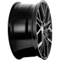 9.5x21 ET27 - LK5/112 ML66.6 Brock B41 schwarz lackiert