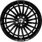 8.5x19 ET45 - LK5/114.3 ML72.6 Tomason TN21 black painted