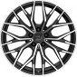 8.5x20 ET42 - LK5/112 ML66.6 2DRV WH37 schwarz hochglanzpoliert